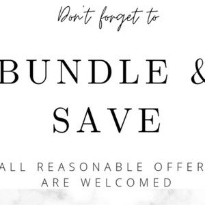 Cleaning out my closet!  Bundle & Save!
